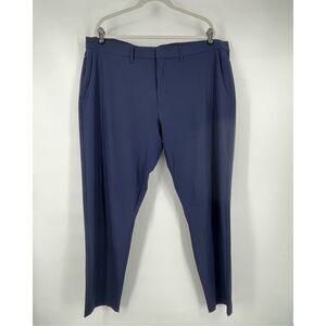 Fabletics The Don Pant Size 44x34 Blue Stretch Performance Chino Mens Golf Tech